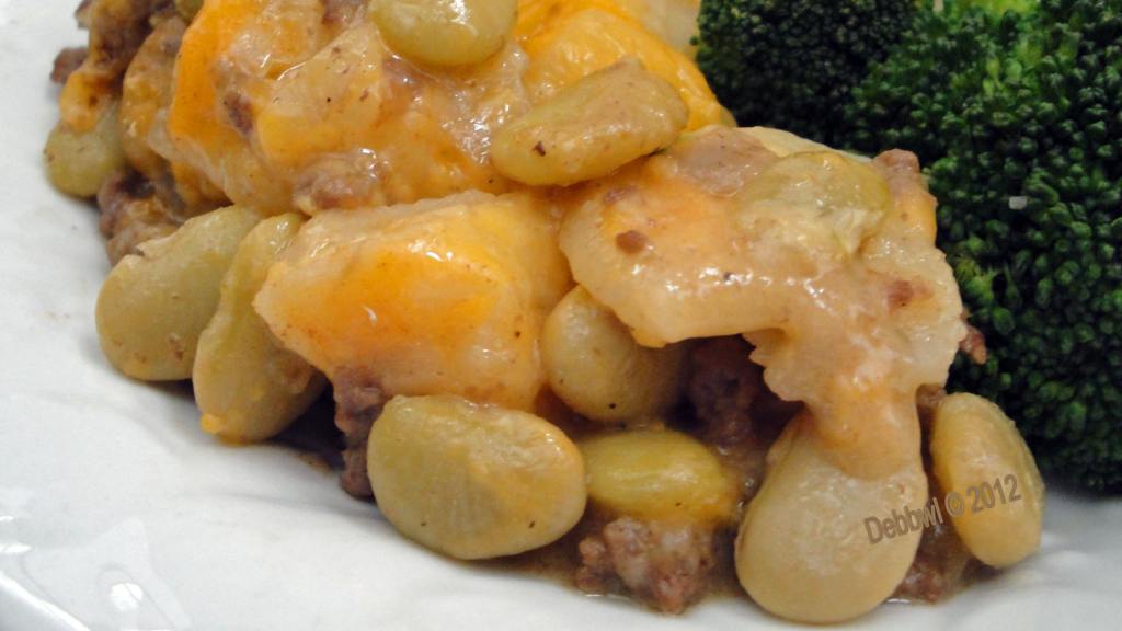 Ground Beef Au Gratin Potatoes With Vegetables Recipe