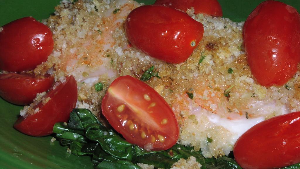 Shrimp and Tilapia Oreganata created by teresas
