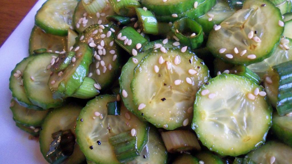 Japanese Cucumber Sesame Salad Recipe