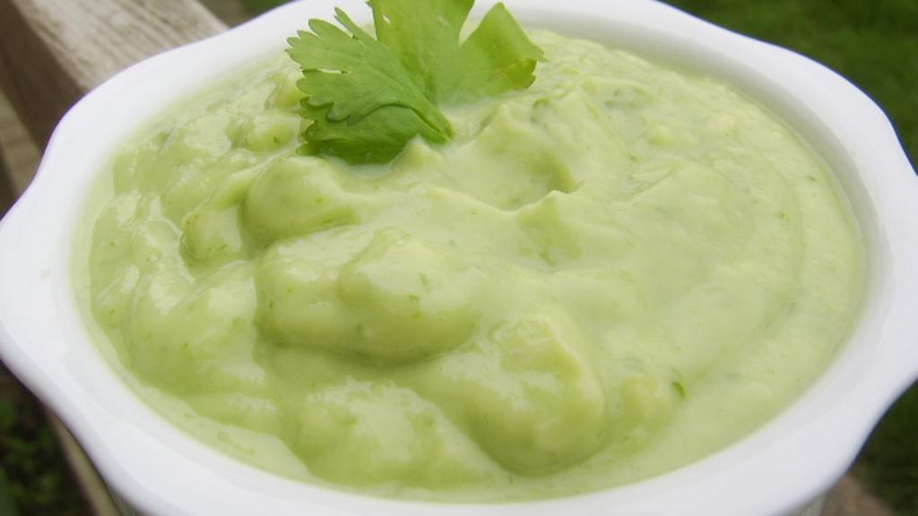 Creamy Mexican Green Salsa/Dip Recipe