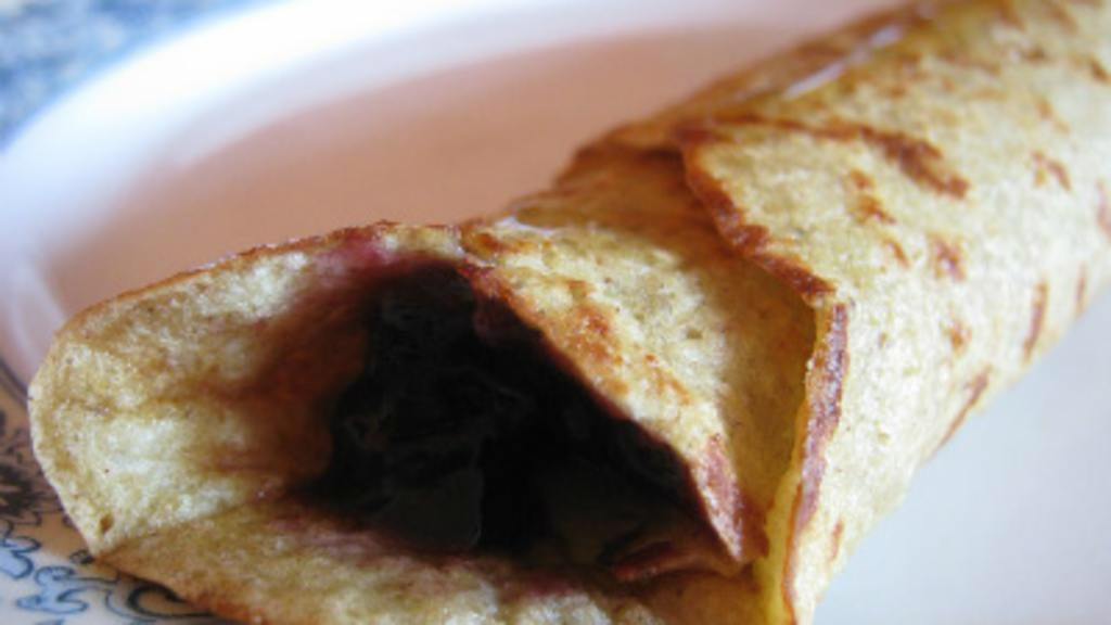 Banana Oat Crepes (GlutenFree) Recipe