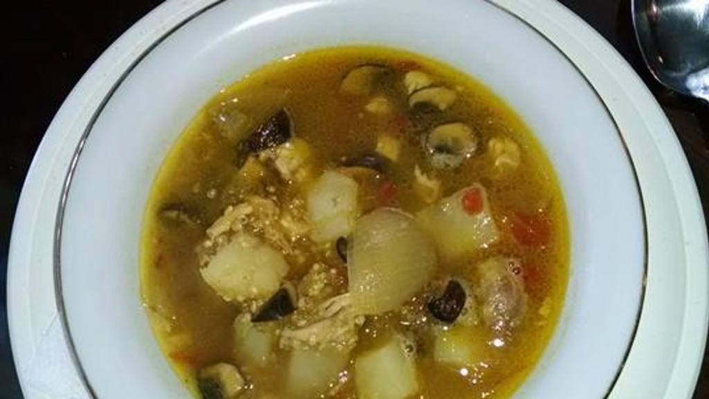 Roast Chicken Soup created by winettie