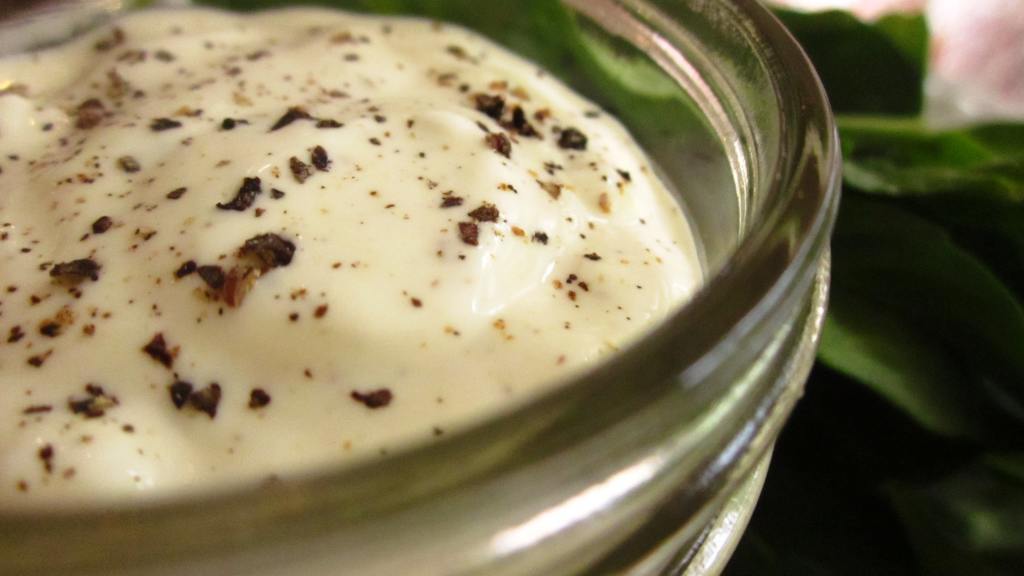 Creole Buttermilk Black Pepper Dressing Recipe