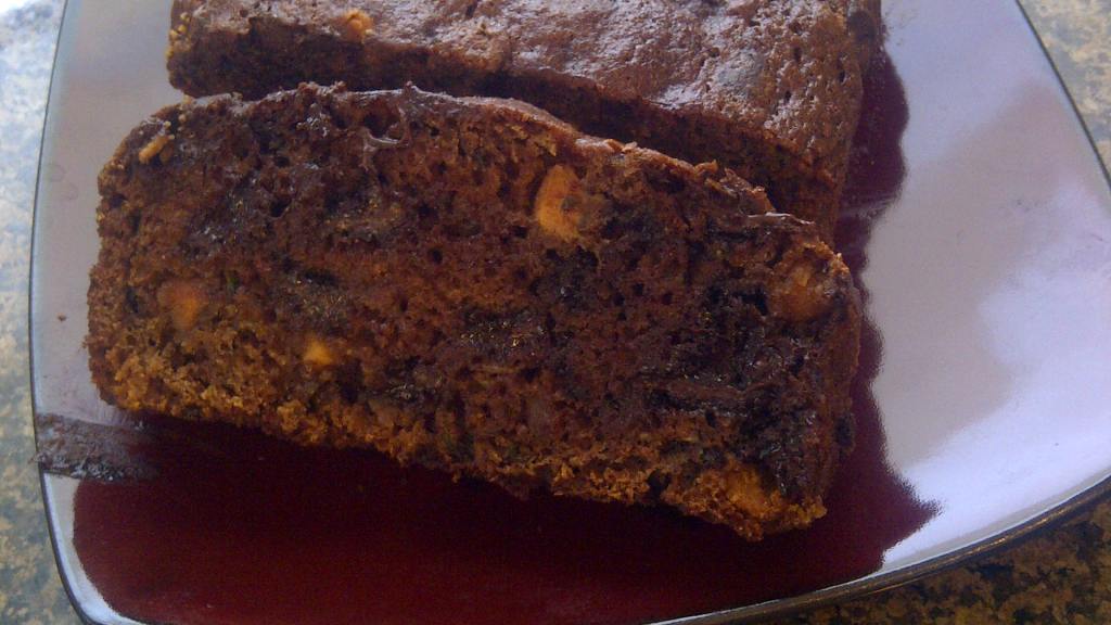 Double Chocolate Peanut Butter Zucchini Bread Recipe - Food.com