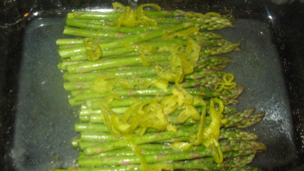 Asparagus With Pepperoncini in Lemon Juice Recipe