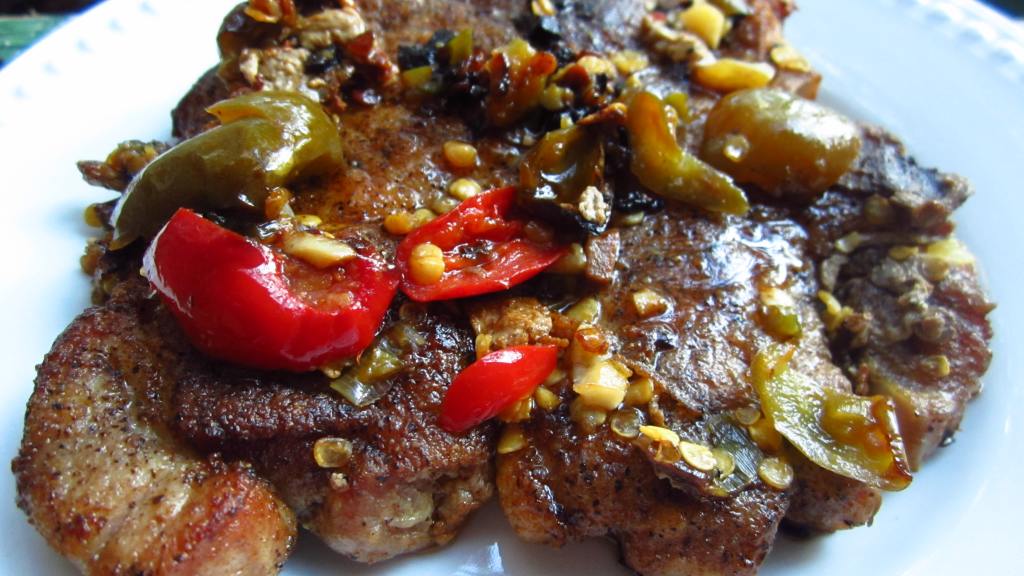 how to clean pork chops with vinegar