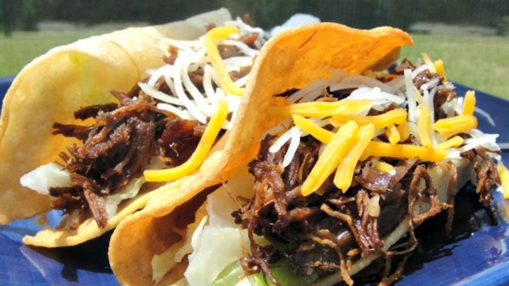 Chipotle Shredded Beef for Tacos or Burritos Recipe
