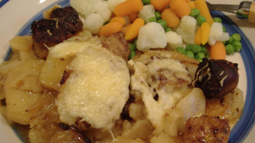 Potato and Sausage Hotpot Recipe