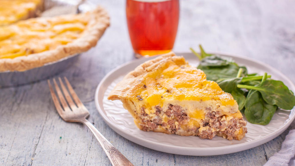Cheeseburger Quiche Recipe
