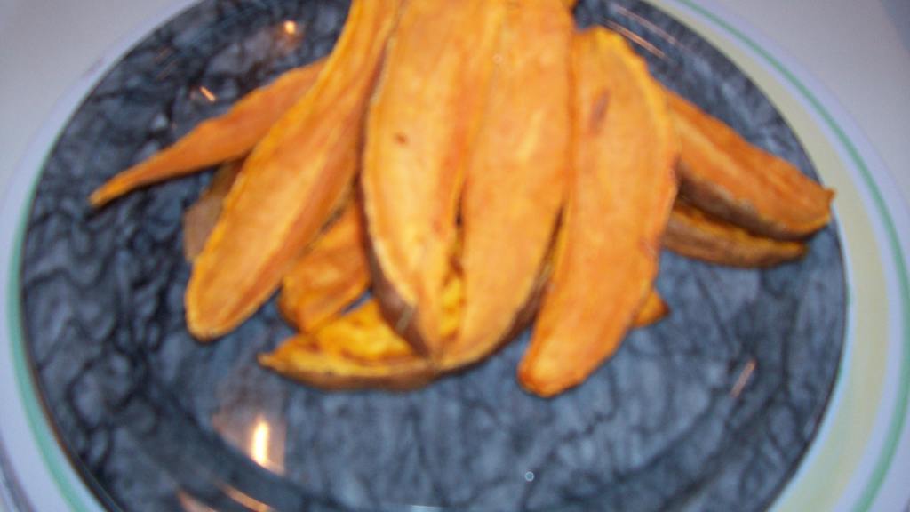 Baked Sweet Potato Sticks Recipe