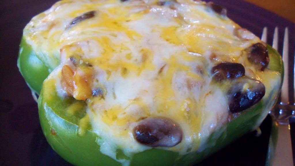 Vegetarian Mexican Stuffed Peppers created by Parsley