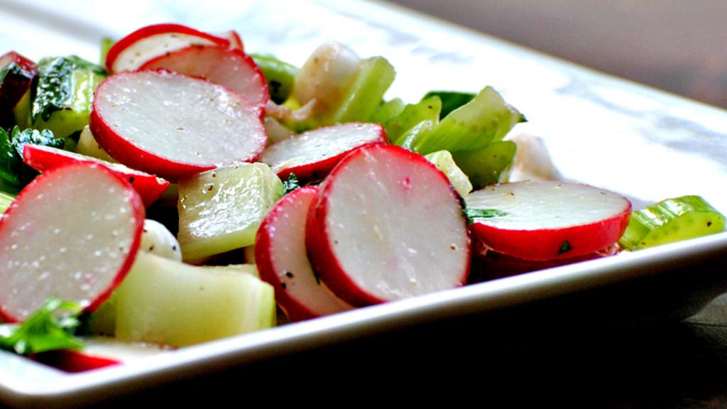 Celery and Radish Salad Recipe