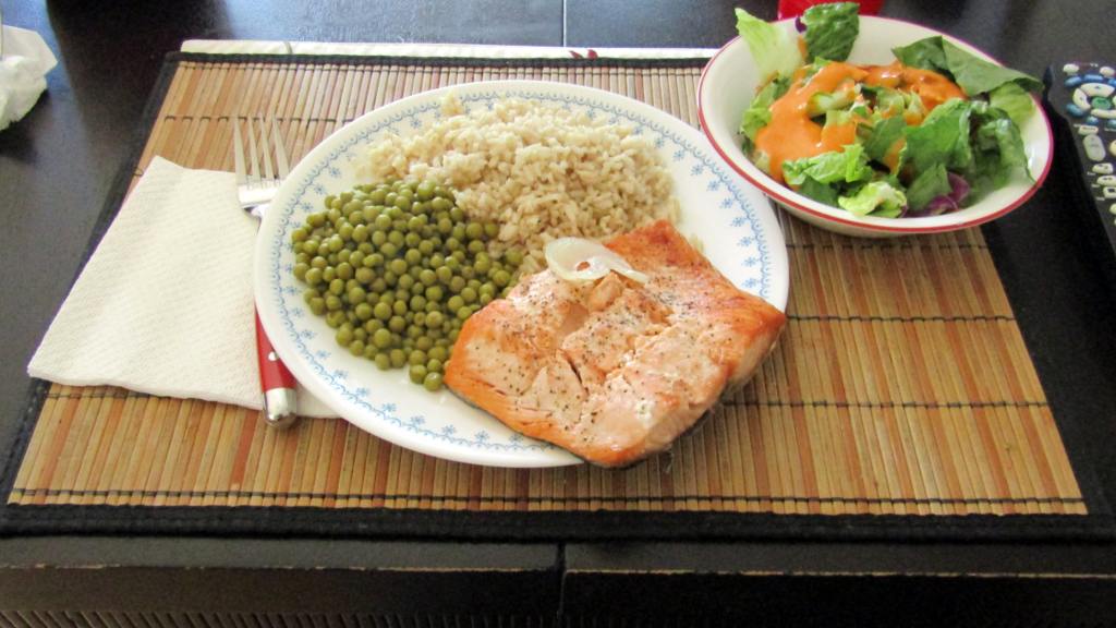 Grilled Salmon With Rosemary (South Beach Phase I) created by Lynwood S.