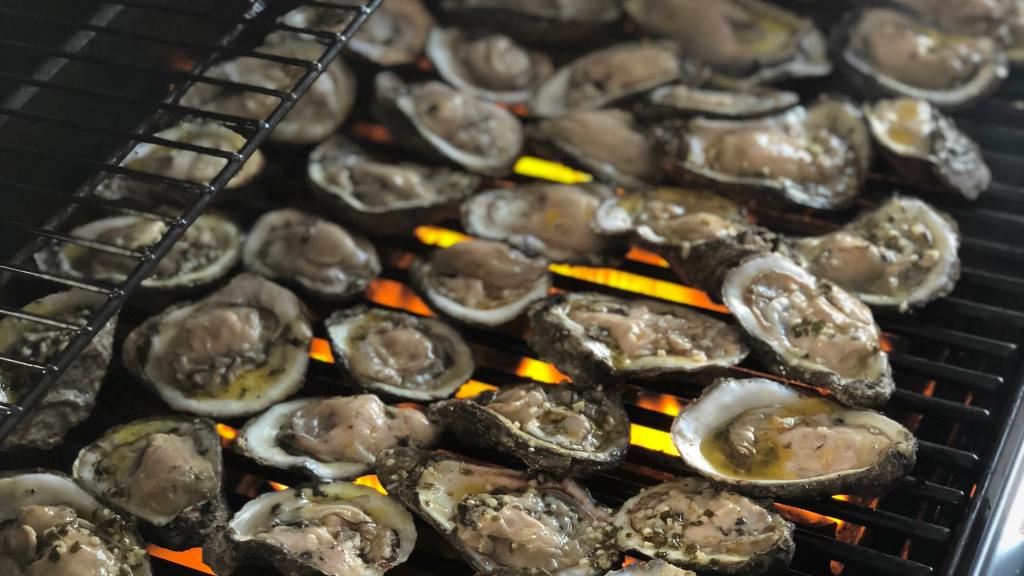 Charbroiled Oysters from Dragos Recipe