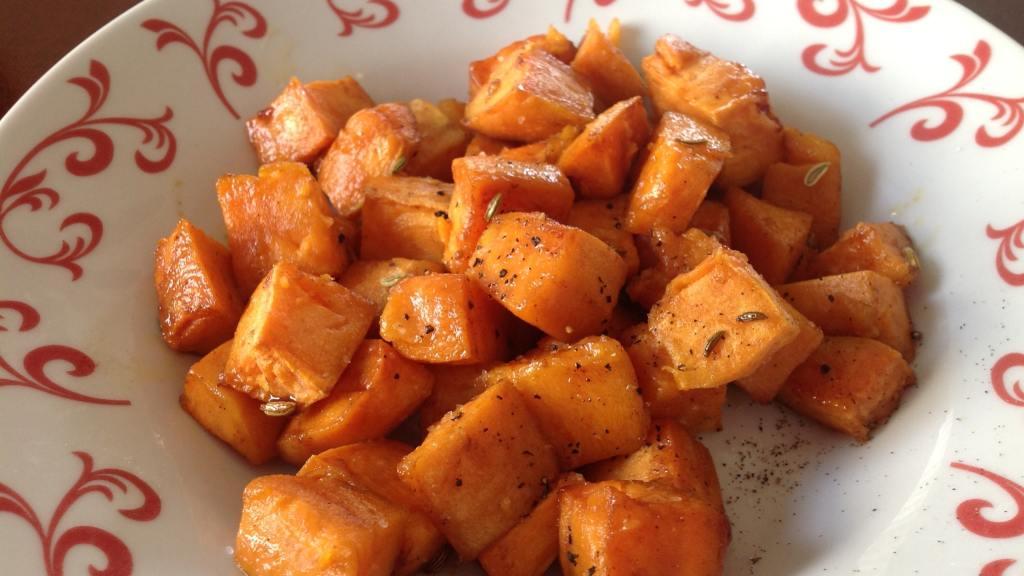 Roasted and Spiced Sweet Potatoes Recipe - Food.com
