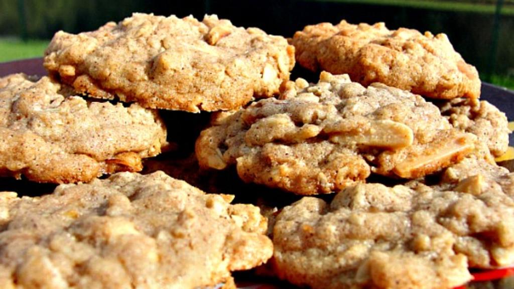 ToffeeAlmond Oatmeal Cookies Recipe