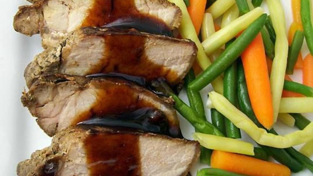 Roasted Pork Tenderloin With BourbonBarbecue Sauce Recipe