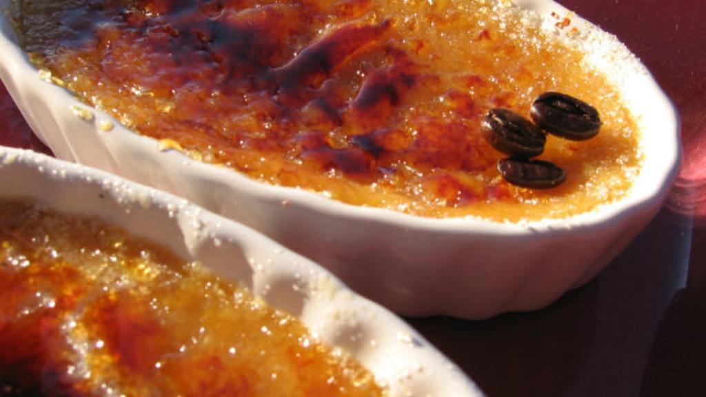 CoffeeCaramel Creme Brulee Recipe