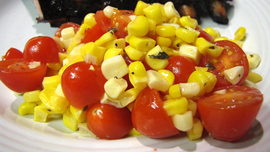 Corn and Cherry Tomato Salad Recipe