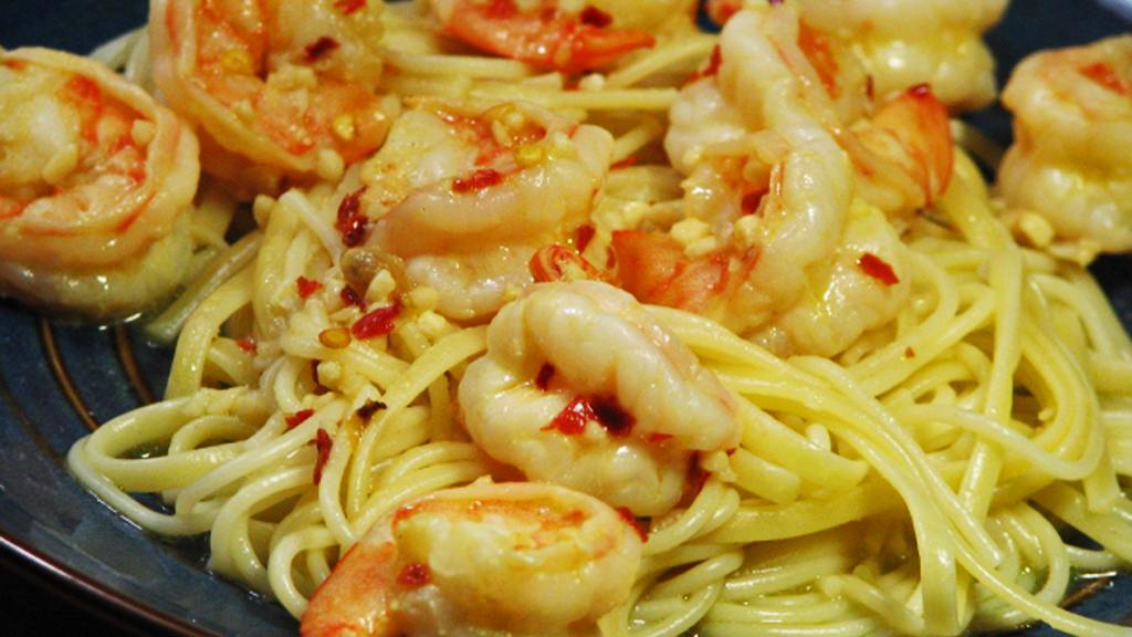 Pasta With Shrimp in Garlic Sauce(Fideos Con Gambas) Recipe - Food.com