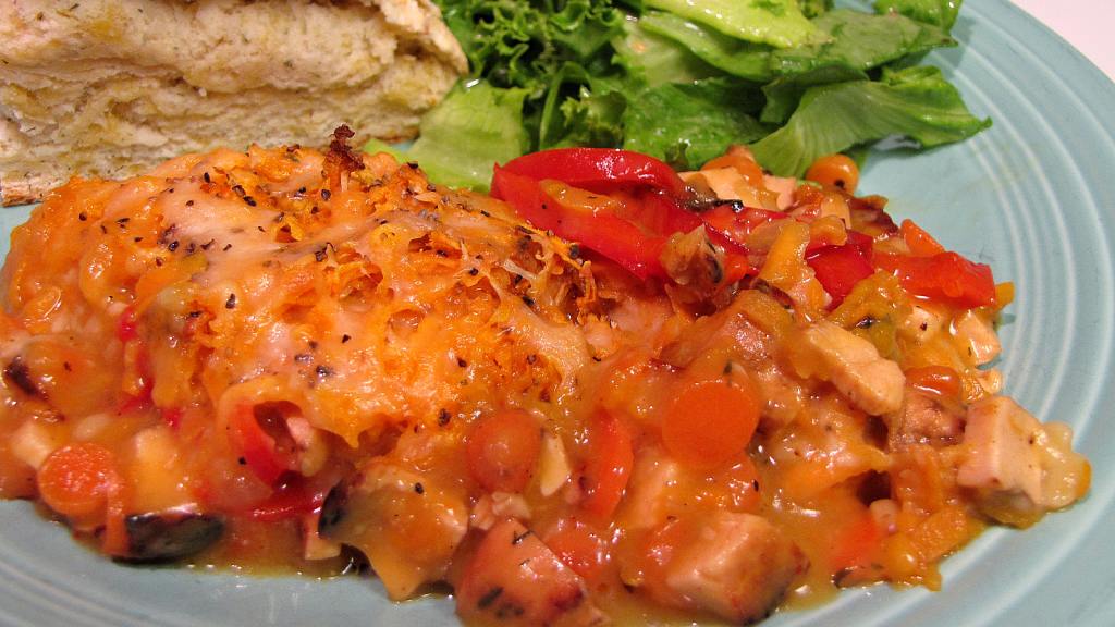 Chicken and Sweet Potatoes Casserole Recipe