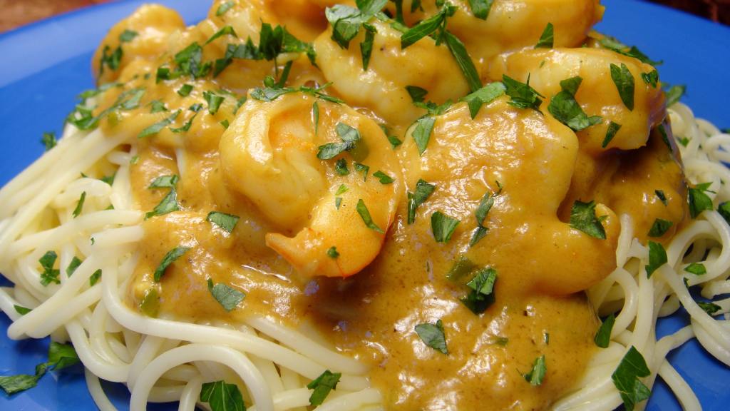 Curried Shrimp in Peanut Sauce Recipe