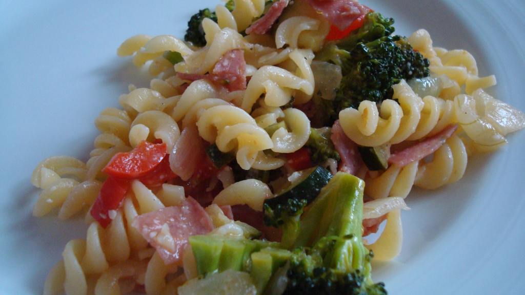 Italian Salami Pasta Salad Recipe