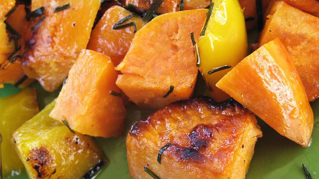 Grilled Sweet Potato and Pepper Packets Recipe