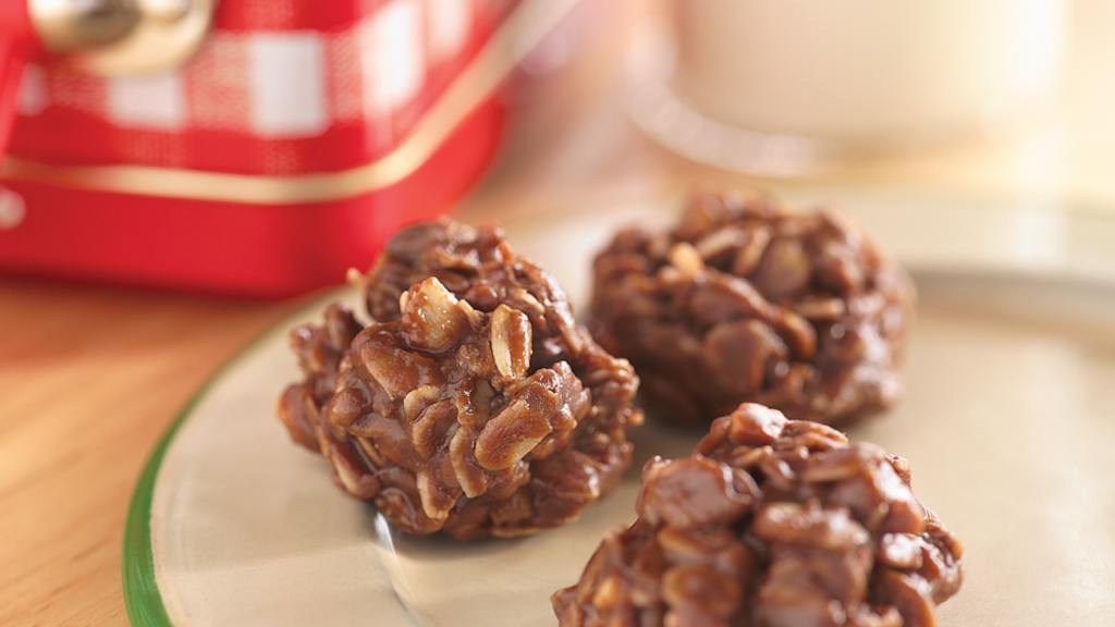 No Bake Peanutty Drops