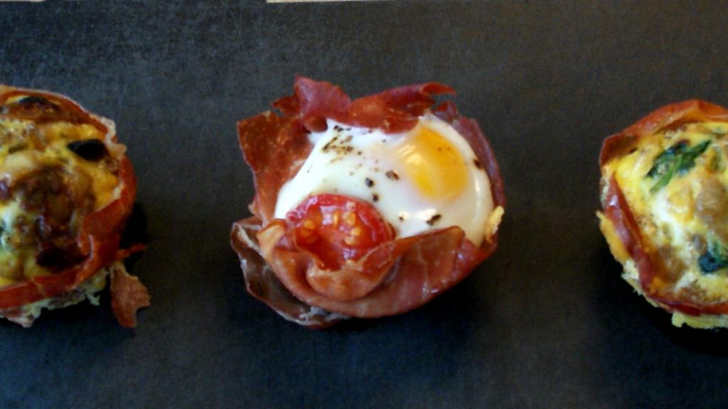 Prosciutto Wrapped Egg Cups Recipe