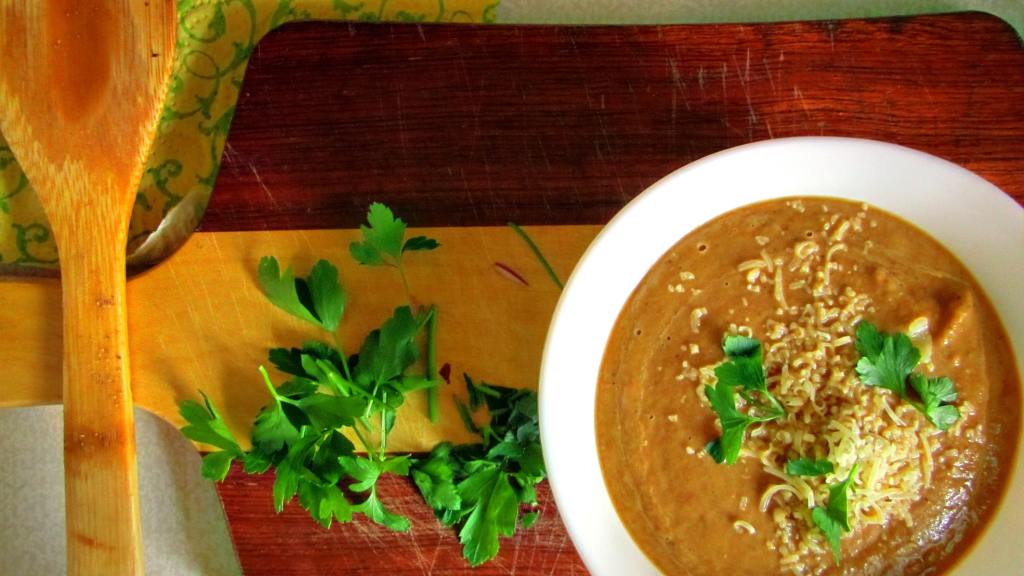 Roasted Eggplant (Aubergine) Soup Recipe