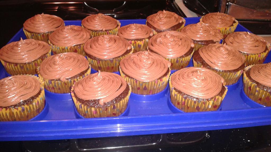 Buttermilk Chocolate Cupcakes created by Alesha Ann