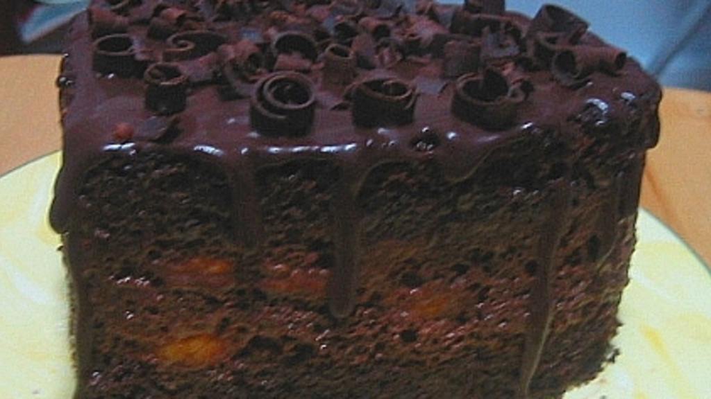 Chocolate Layer Cake with Chocolate Glaze Recipe