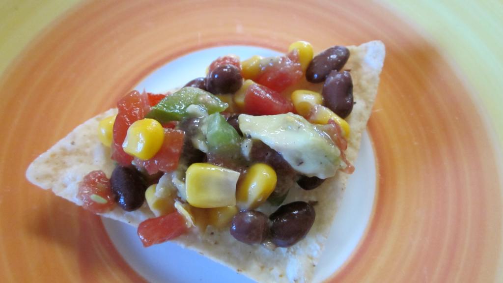 Avocado, Black Beans and Corn Dip (Great for the Big Game) Recipe