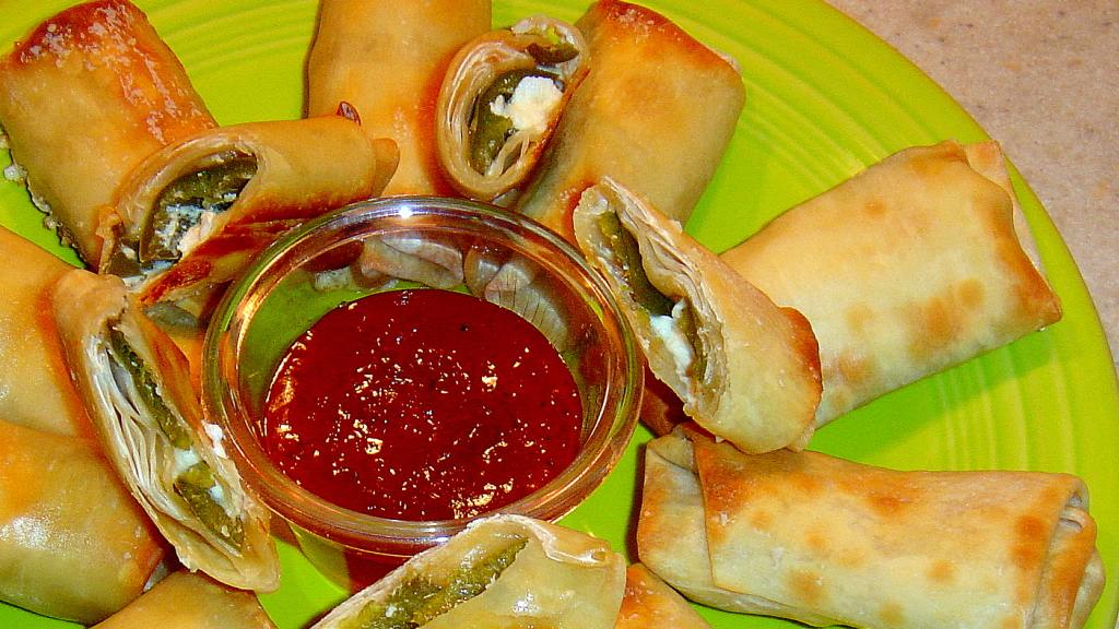 Crispy Jalapeno Popper Rolls Recipe
