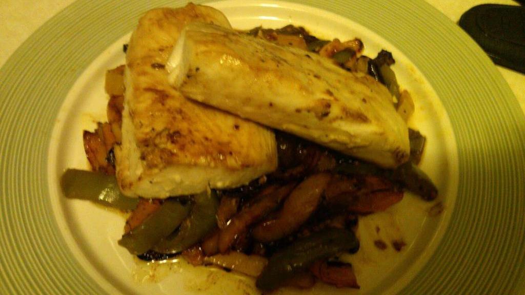 Roasted MahiMahi and Shrimp With Garlic Recipe