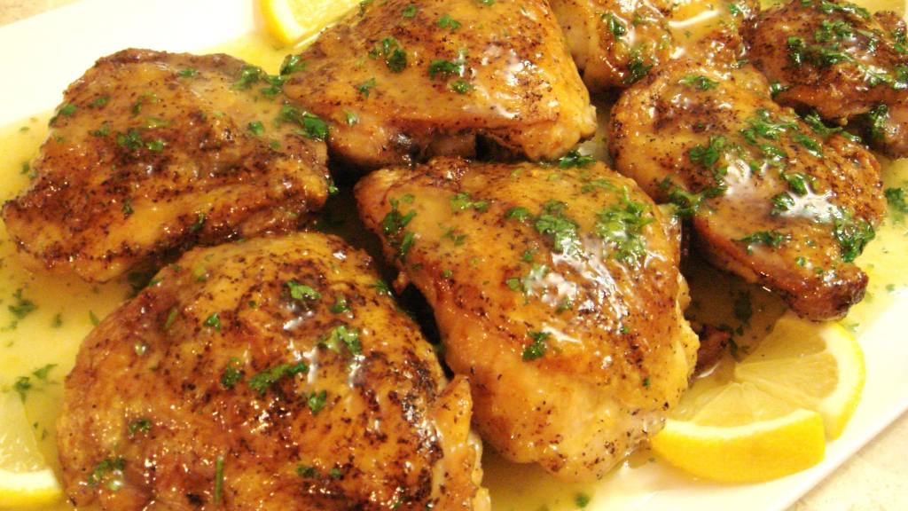 Honey Glazed Lemon Chicken Recipe