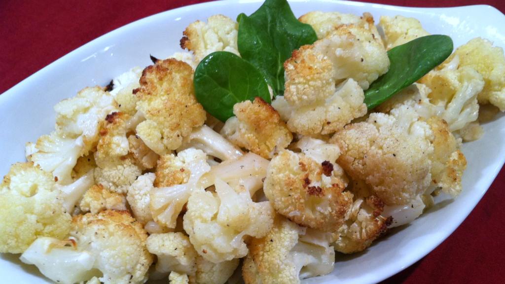 Oven Roasted Cauliflower Recipe