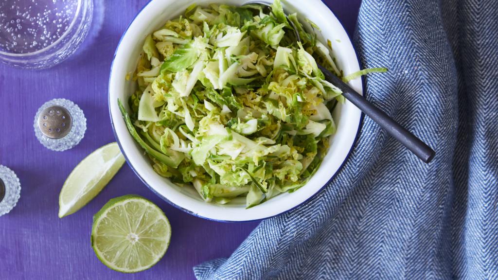 Shredded Brussels Sprouts With Lime Recipe
