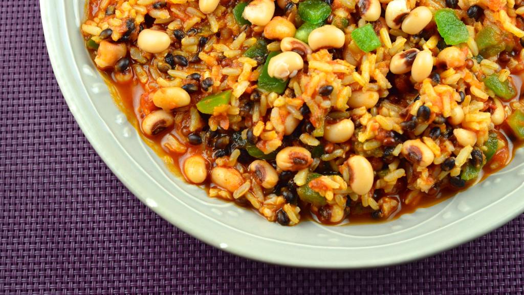 BlackEyed Peas Veggie Jambalaya Recipe