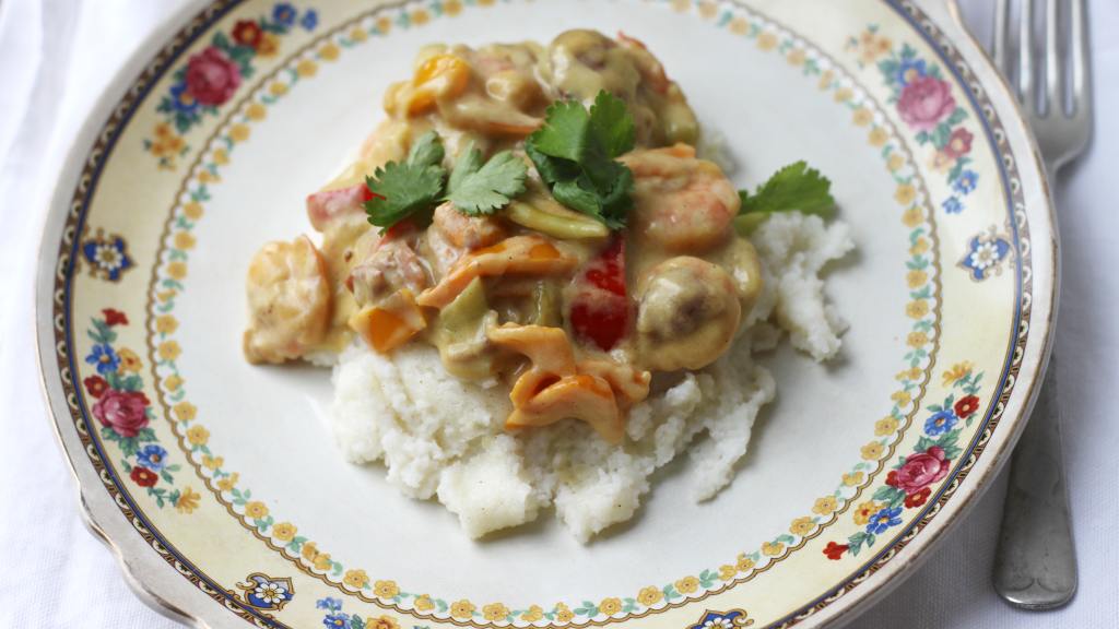 Old Charleston Style Shrimp and Grits created by Swirling F.