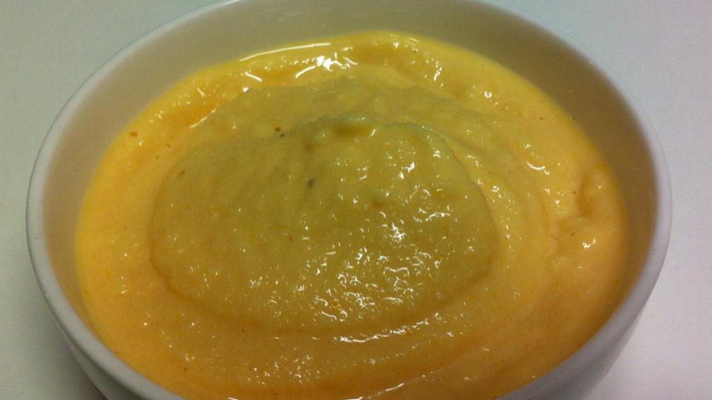 Orange Ice "Cream" Vegan Made in the Thermomix Recipe