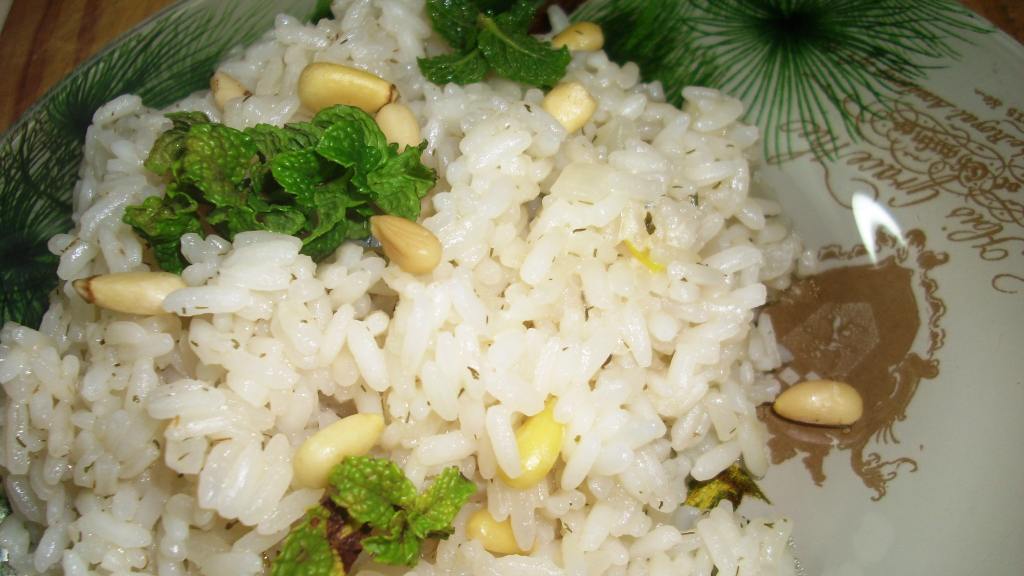 Rice With Pine Nuts Recipe