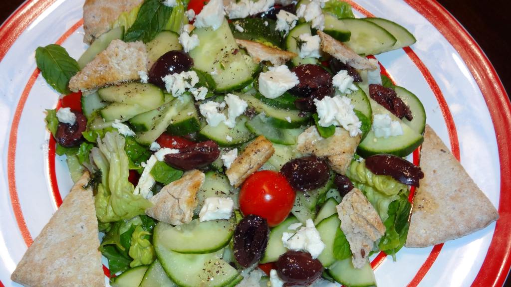 Greek Salad With Mint Recipe