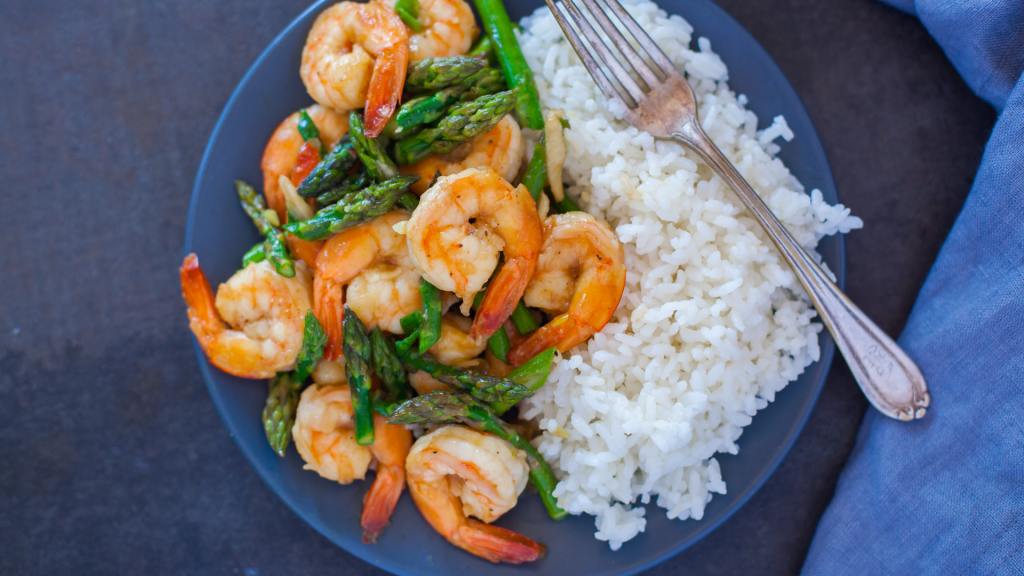 Shrimp and Asparagus Stir Fry Recipe - Food.com
