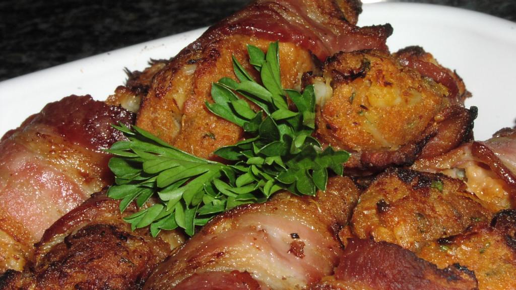 Crabmeat Bacon Rolls Recipe