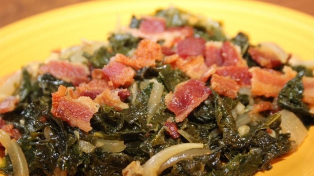 Quick Kale With Bacon Recipe