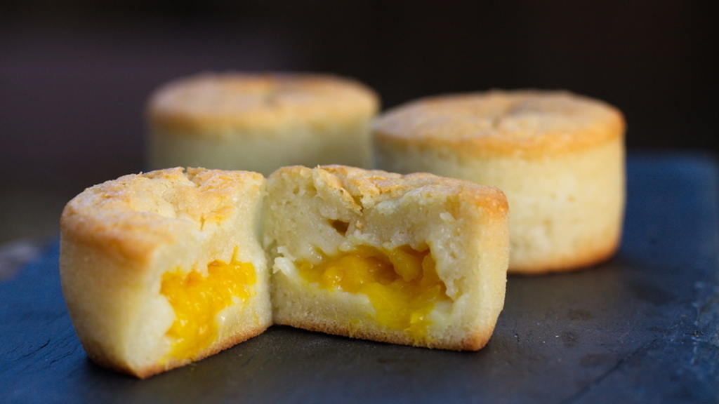 Butter Mochi With Mango Filling Recipe
