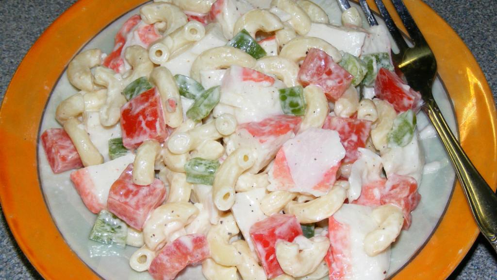 Imitation Crab and Pasta Salad Recipe