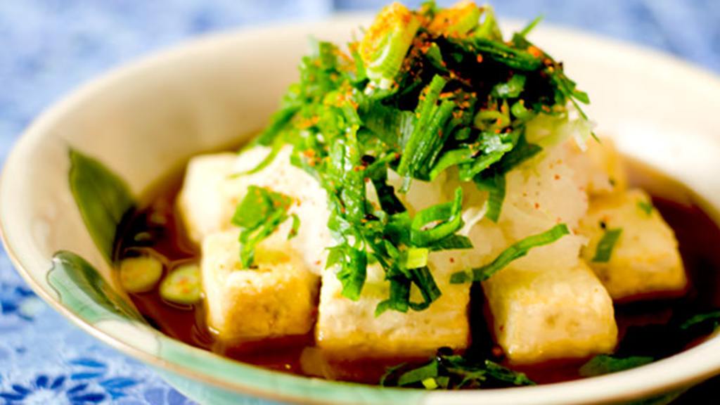 Agedashi Tofu Baked in Toaster Oven Recipe